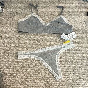 Jenni matching bra and thong set,